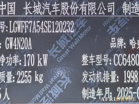2025 Haval Raptor 8