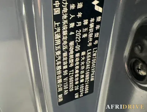 2020 WuLing HongGuang MINI EV 8